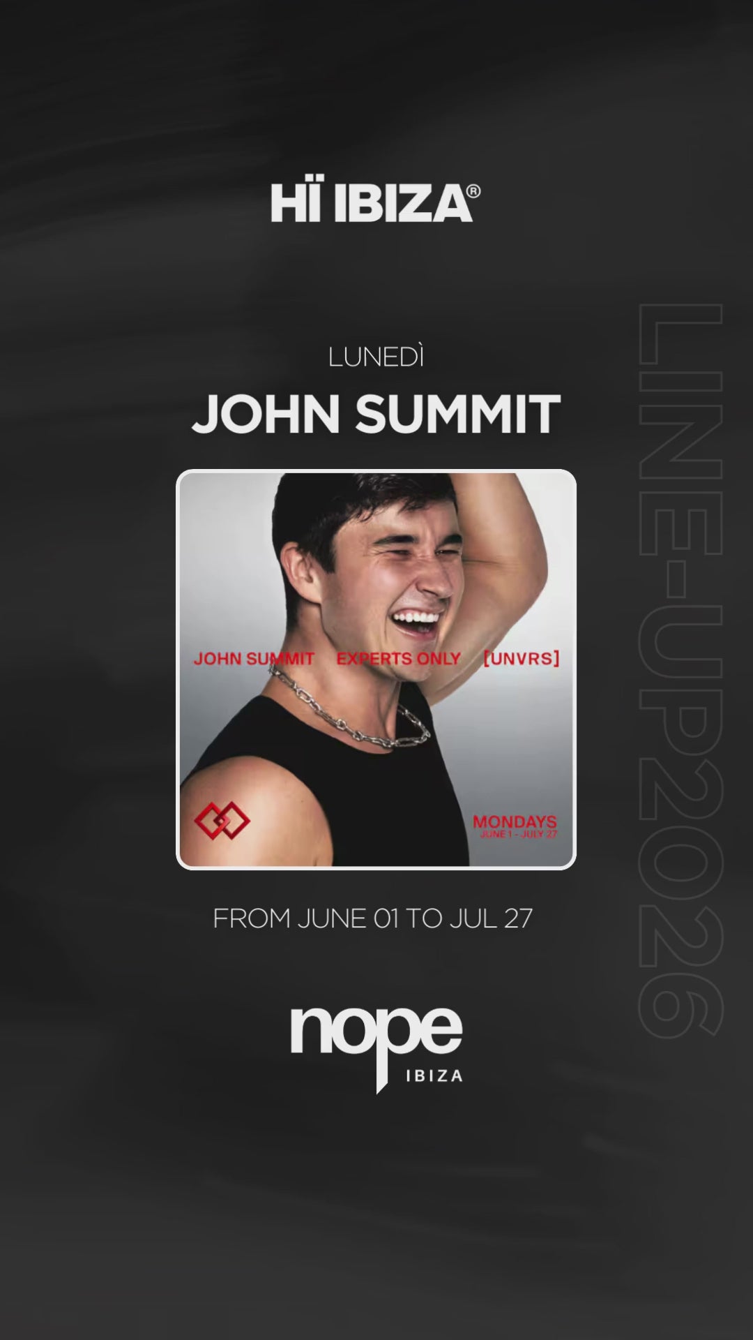 Charger la vidéo : JOHN SUMMIT